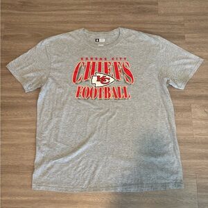NFL Gray Kansas City Chiefs Short Sleeve Tee